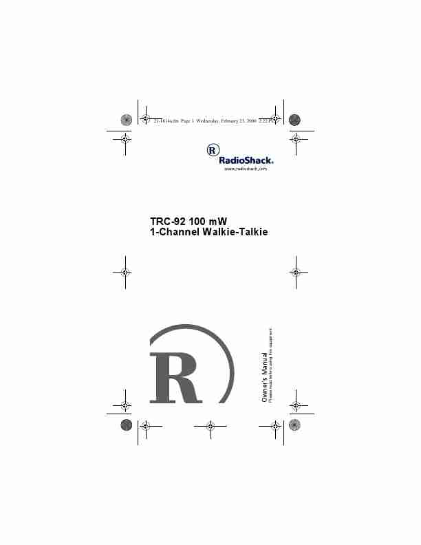 Radio Shack Two-Way Radio TRC-92-page_pdf